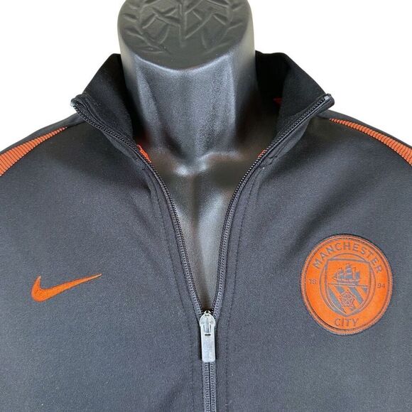 Nike Manchester City Track Jacket Black Size Small - Picture 2 of 8